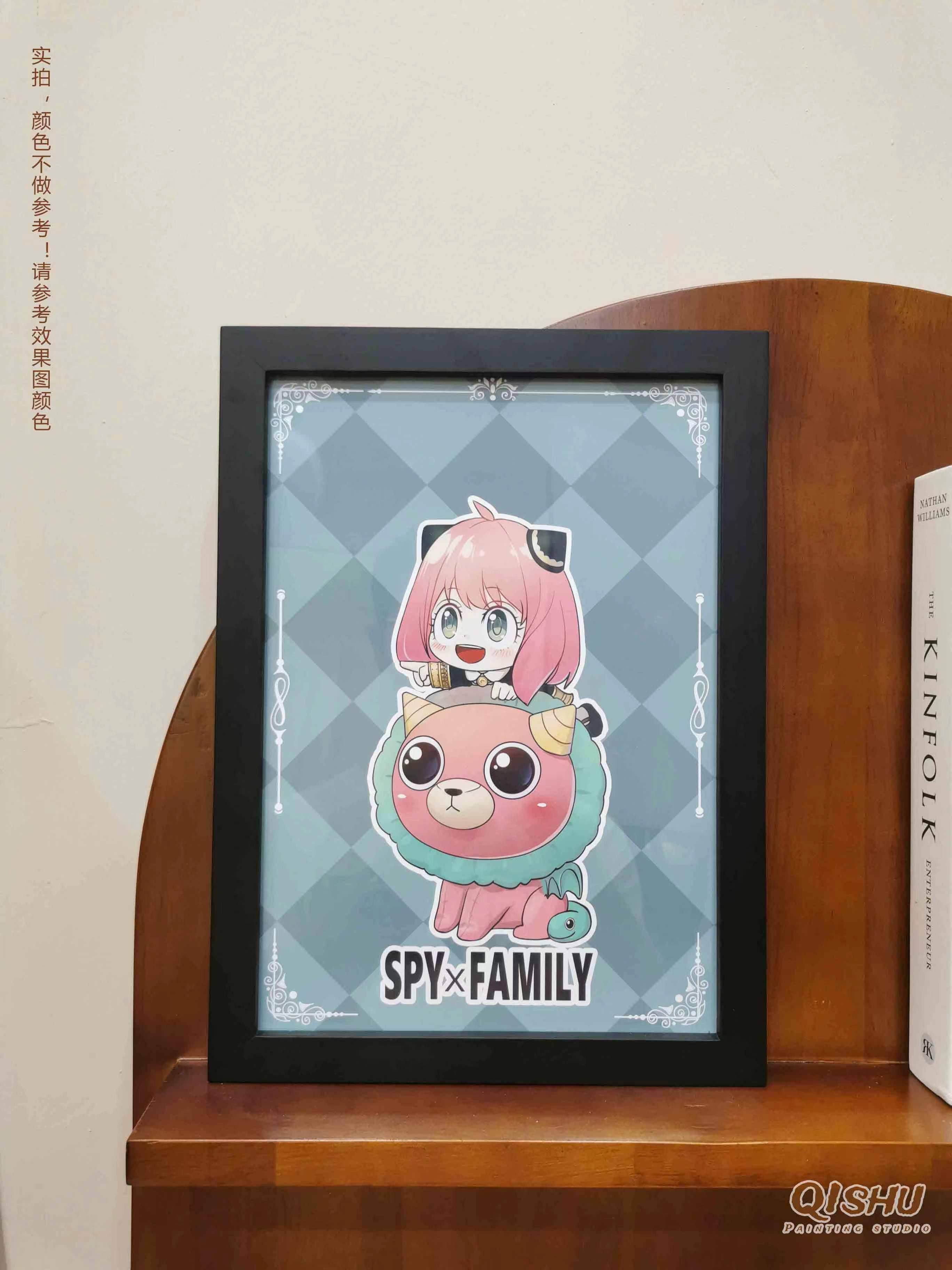 【Pre-sale】A4 & 7 inches Size Anya Forger Decoration Painting-QiShu Studio