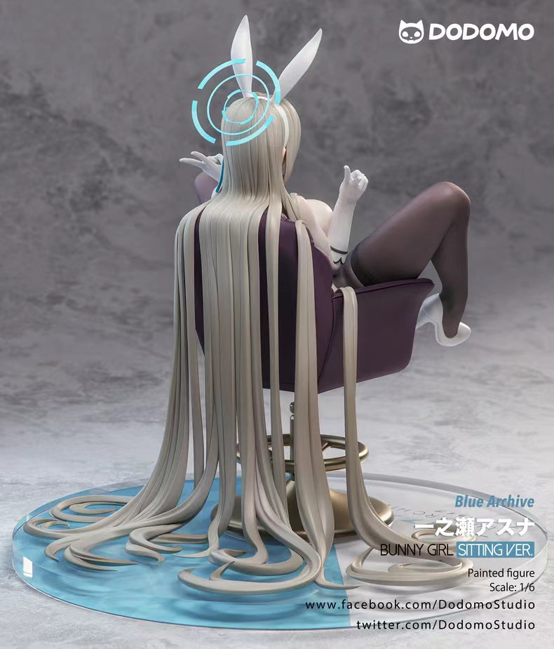 【Pre-sale】1/6 Scale Bunny Girl Sitting Asuna-Blue Archive-Dodomo Studio