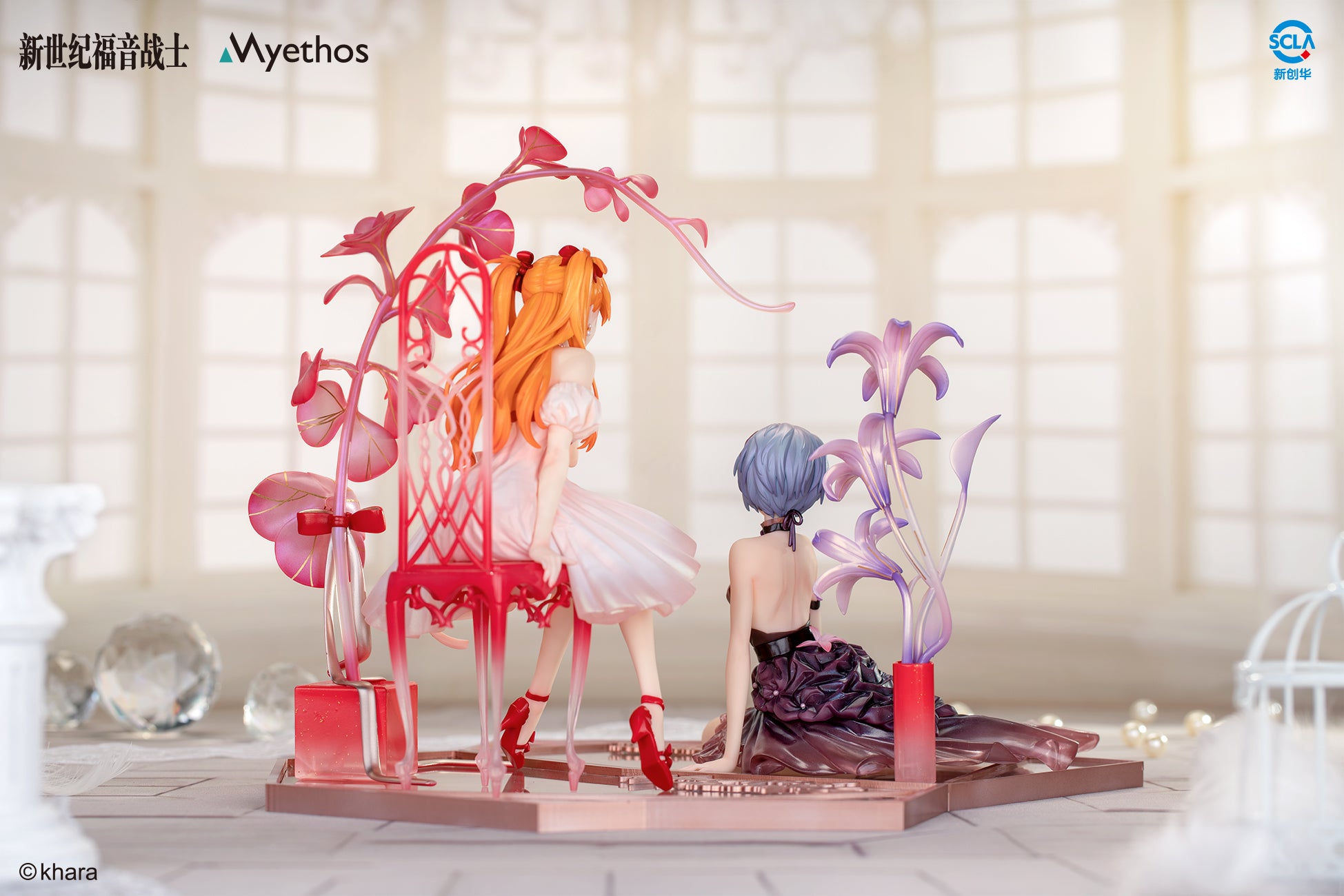 【Pre-sale】1/7 Scale Rei Ayanami & Asuka Langley Soryu-(EVA) Neon Genesis EVAngelion-Myethos Studio