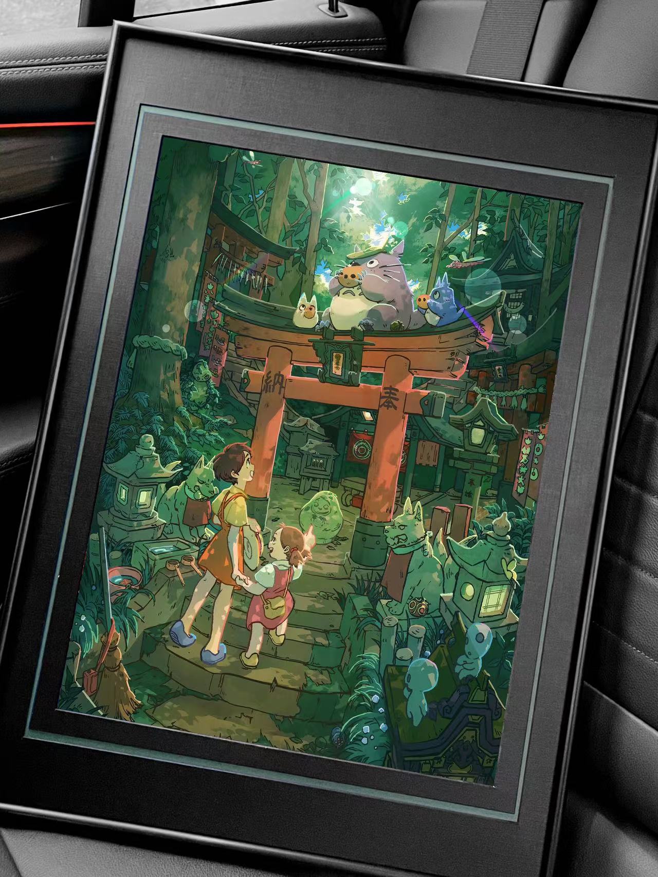 【In stock】MY NEIGHBOUR TOTORO Decoration Painting-Studio Ghibli