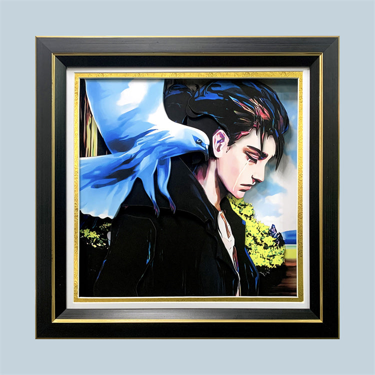 【In stock】3D Decorative Paint of Eren Yeager-Attack On Titan-momo Studio
