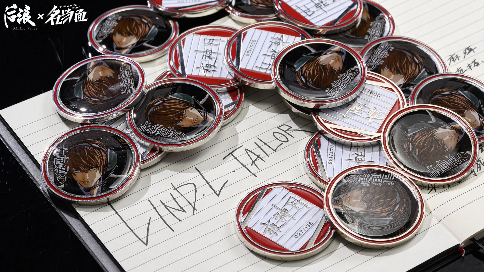 【Sold out no more】1/3 Scale Light Yagami Bust Statue - Death Note  - Rising Waves Studio