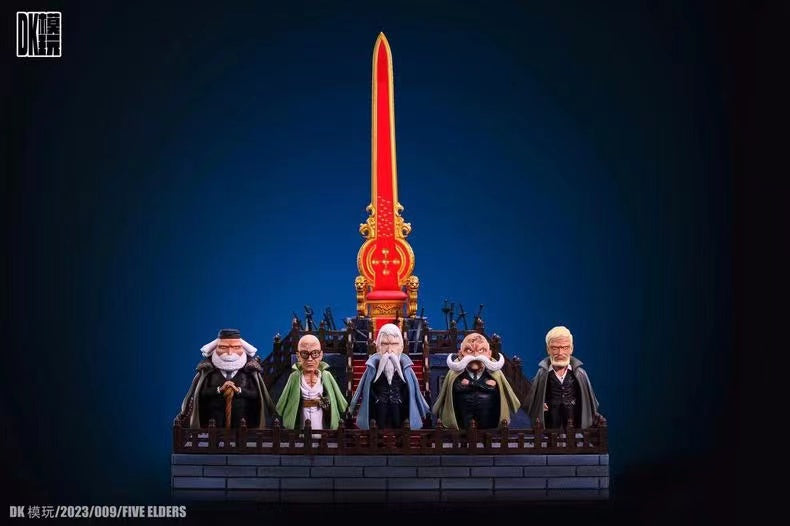 【Pre-sale】WCF Scale World Government Resonance Series:FIVE ELDERS-One Piece-DK Model Play Studio