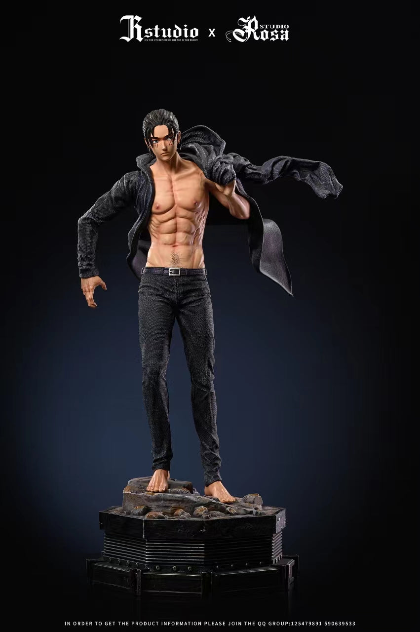 【Pre-sale】1/4 Scale Eren Jaeger-Attack on Titan-JR Studio & Rosa Studio