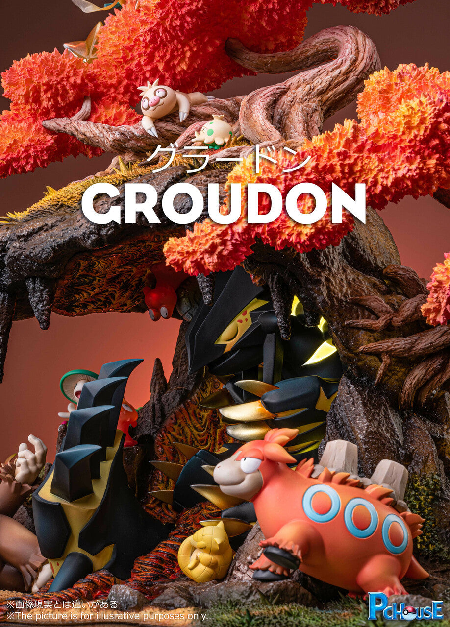 【Sold out】Groudon- pokemon - PcHouse Studio