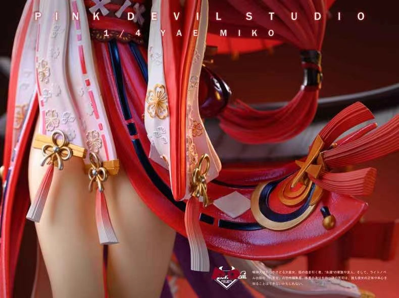 【Pre-sale】1/4 Scale Yae Miko-Genshin Impact-Pink Devil Studio