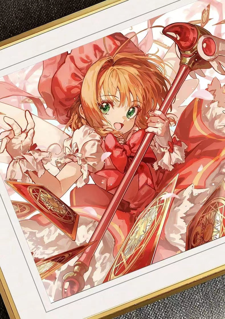 【In Stock】Decorative Painting of Card Captor Sakura & Cerberus-Card Captor-Billion Birds Studio