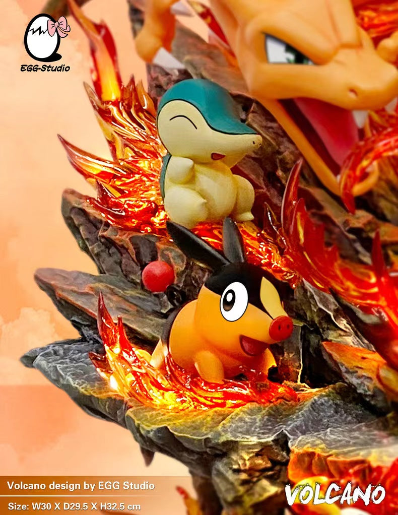 【Pre-sale】Whole Family of Charizard-Pokemon-EGG Studio