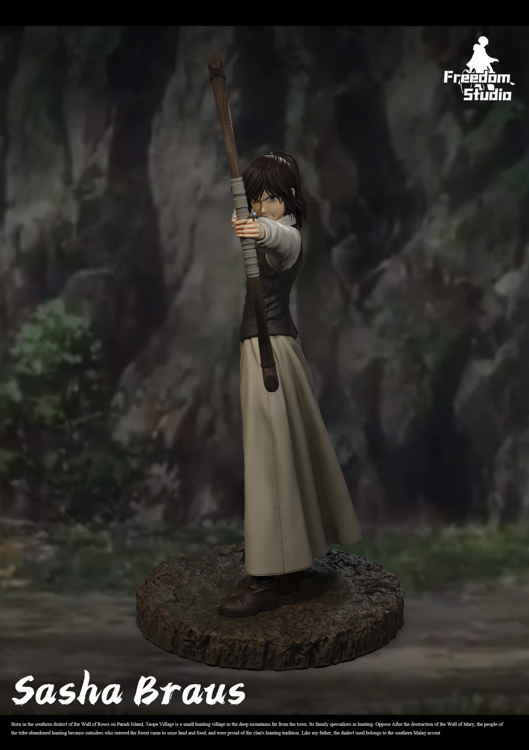 【Sold out】Sasha Braus-Attack on Titan-Freedom Studio