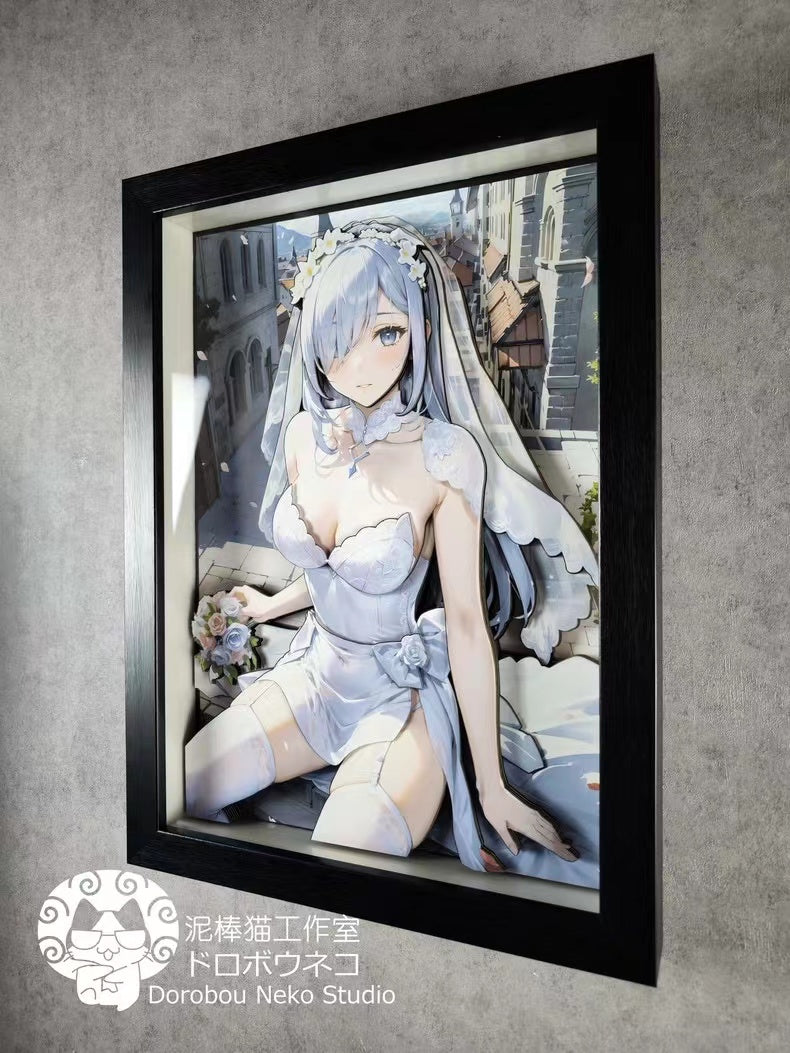 【In stock】Decorative Painting of DSHY Shenhe-Genshin Impact-Dorobou Neko Studio