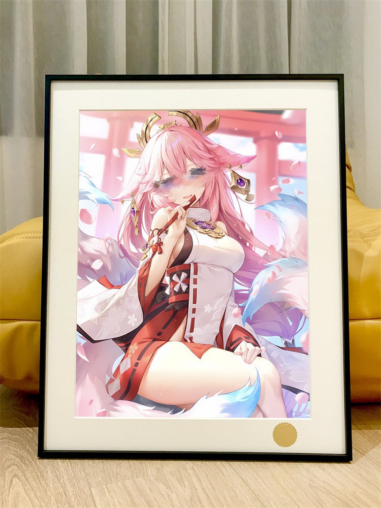 【Pre-sale】Decorative Painting of Yae Miko-Genshin Impact-XingKong Studio