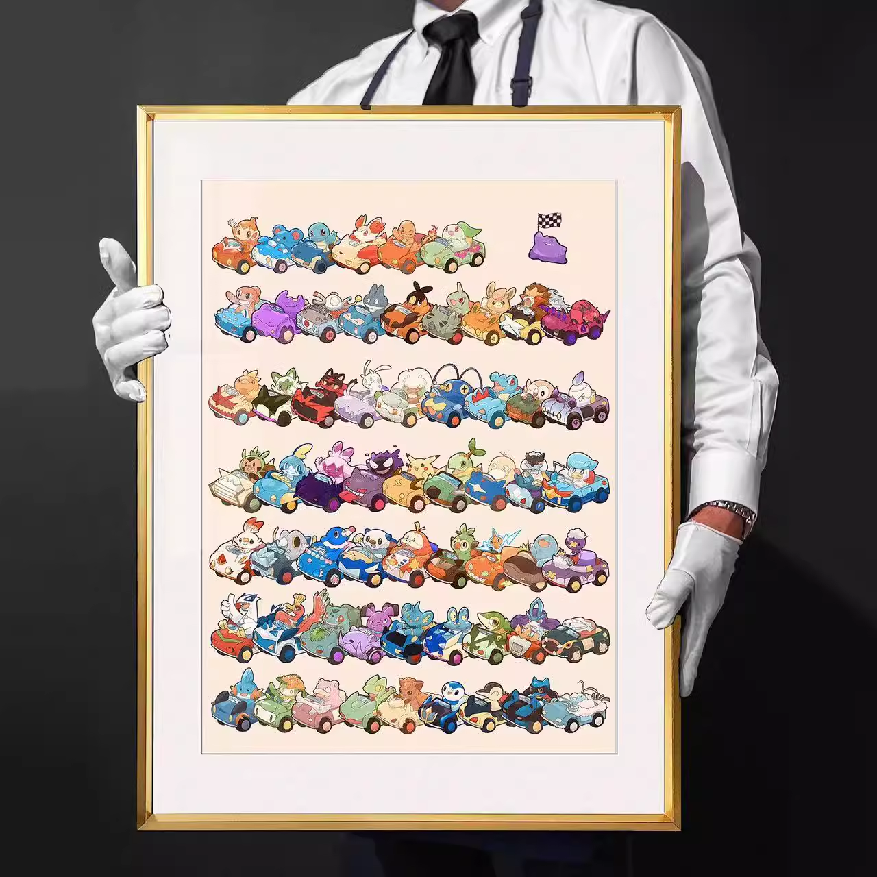 【In stock】Decorative Painting of Pokemon-Billion Birds Studio