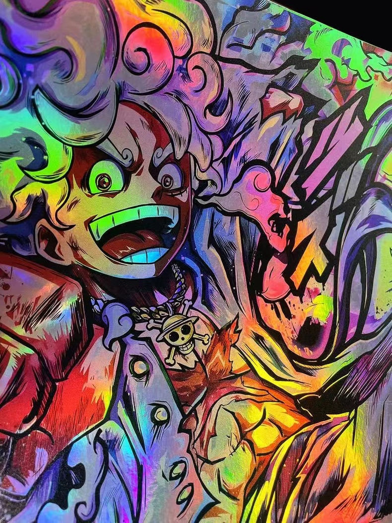 【In stock】Decorative Painting of Luffy-One Piece-Billion Birds Studio