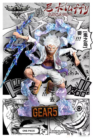 【In stock】Gear Fifth Sun God Nika Monkey D. Luffy with LED-One piece-Black Hawk Studio