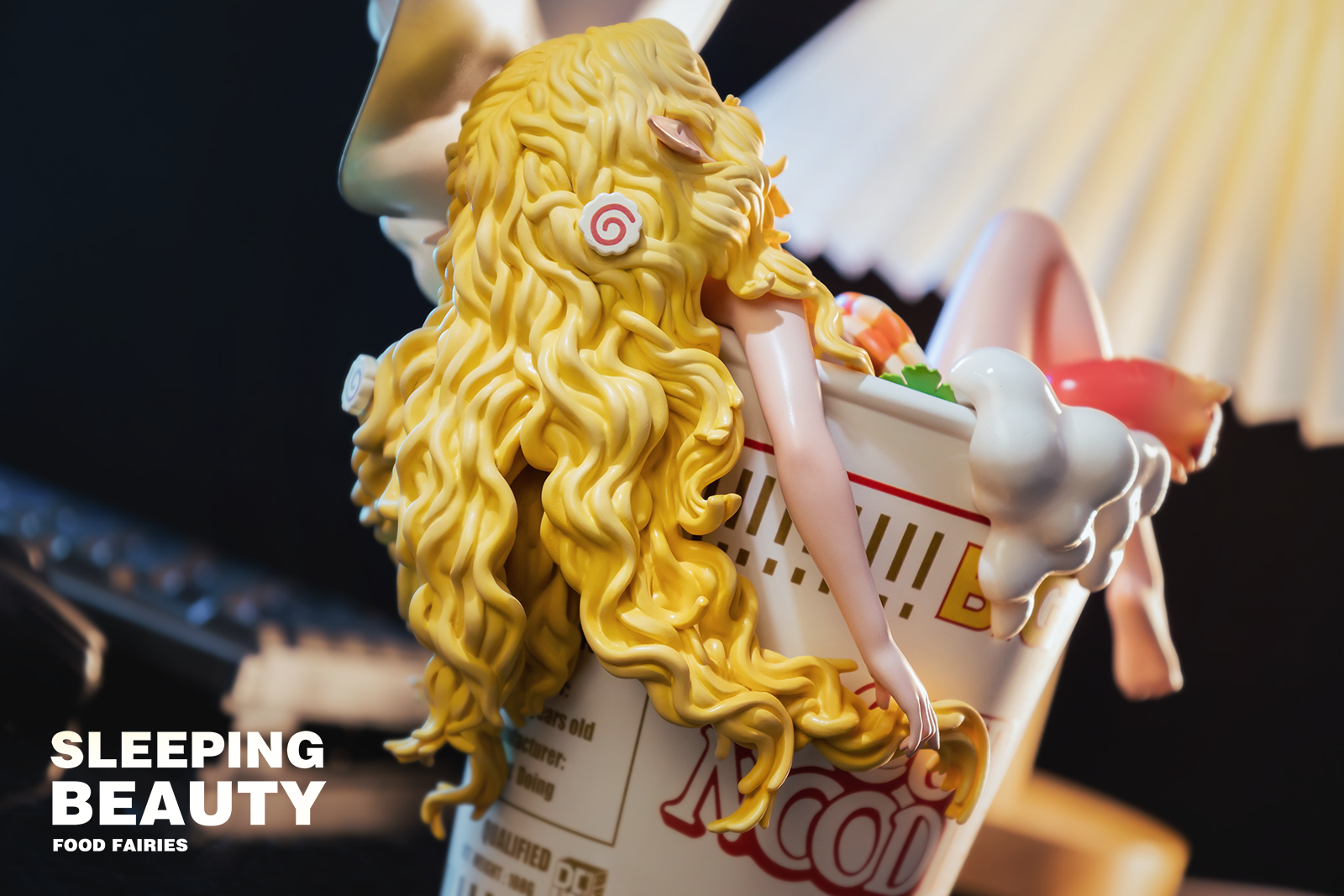 【Sold out】Sleeping Beauty with Instant Noodles-Original Design-WeArtDoing Studio