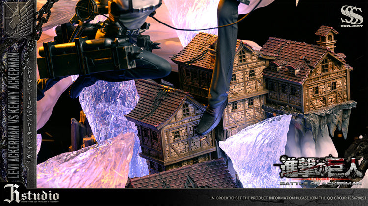 【Sold out】Version A Levi VS Kenny-Attack on Titan-JR Studio