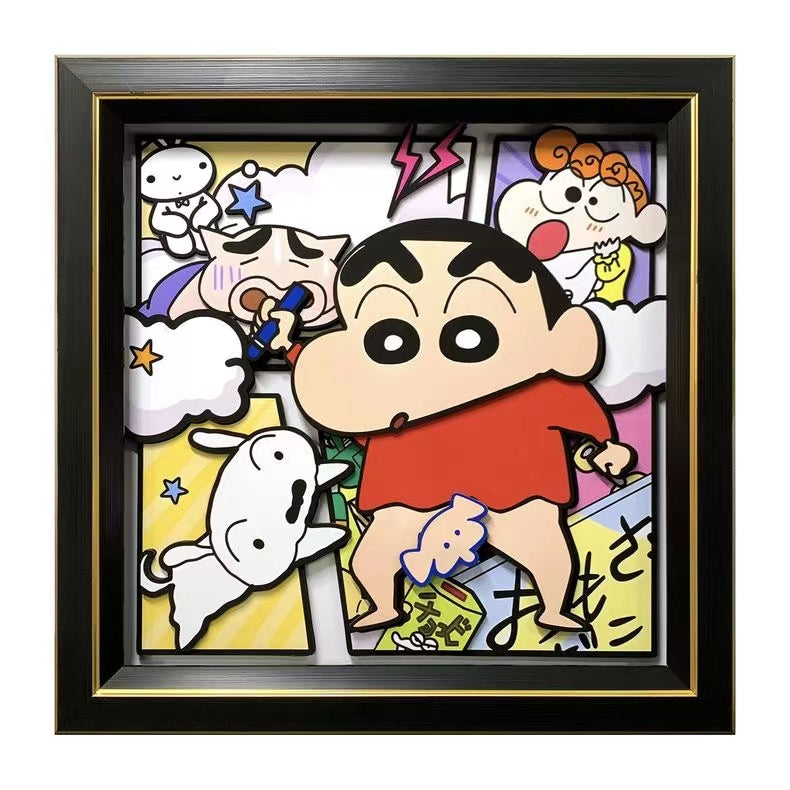 【In stock】Decorative Painting of Crayon Shin-chan-momo Studio