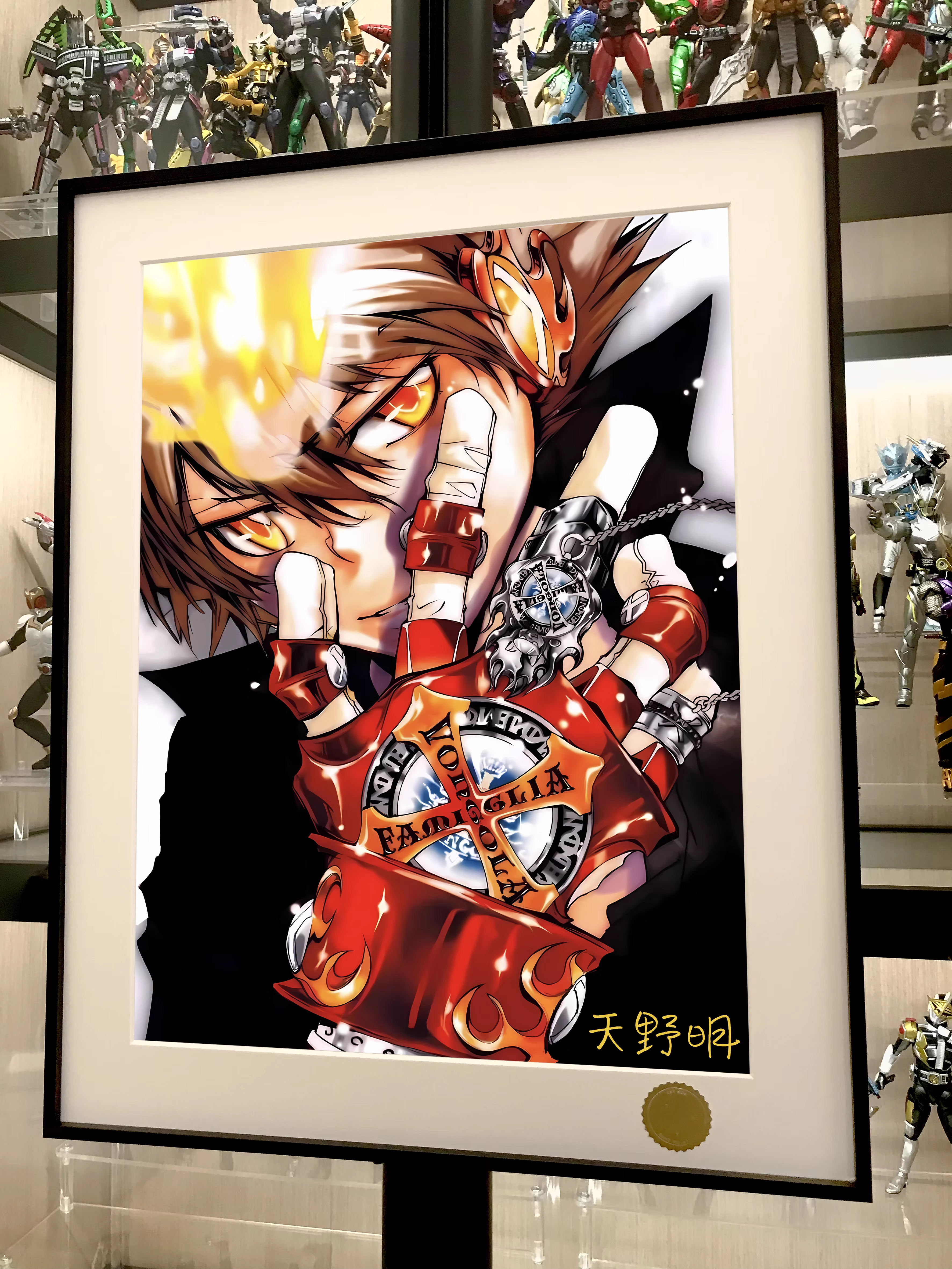 【Pre-sale】X-Gloves Version Vongola Gear Tsunayoshi Sawada Decorative Paintingh-Xingkong Studio