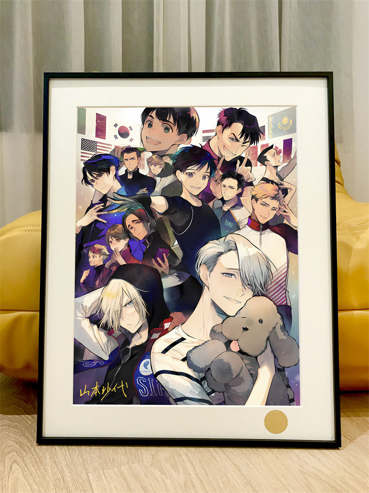 【Pre-sale】Characters of Yuri!!! on Ice Decorative Painting-Yuri!!! on Ice-XingKong Studio