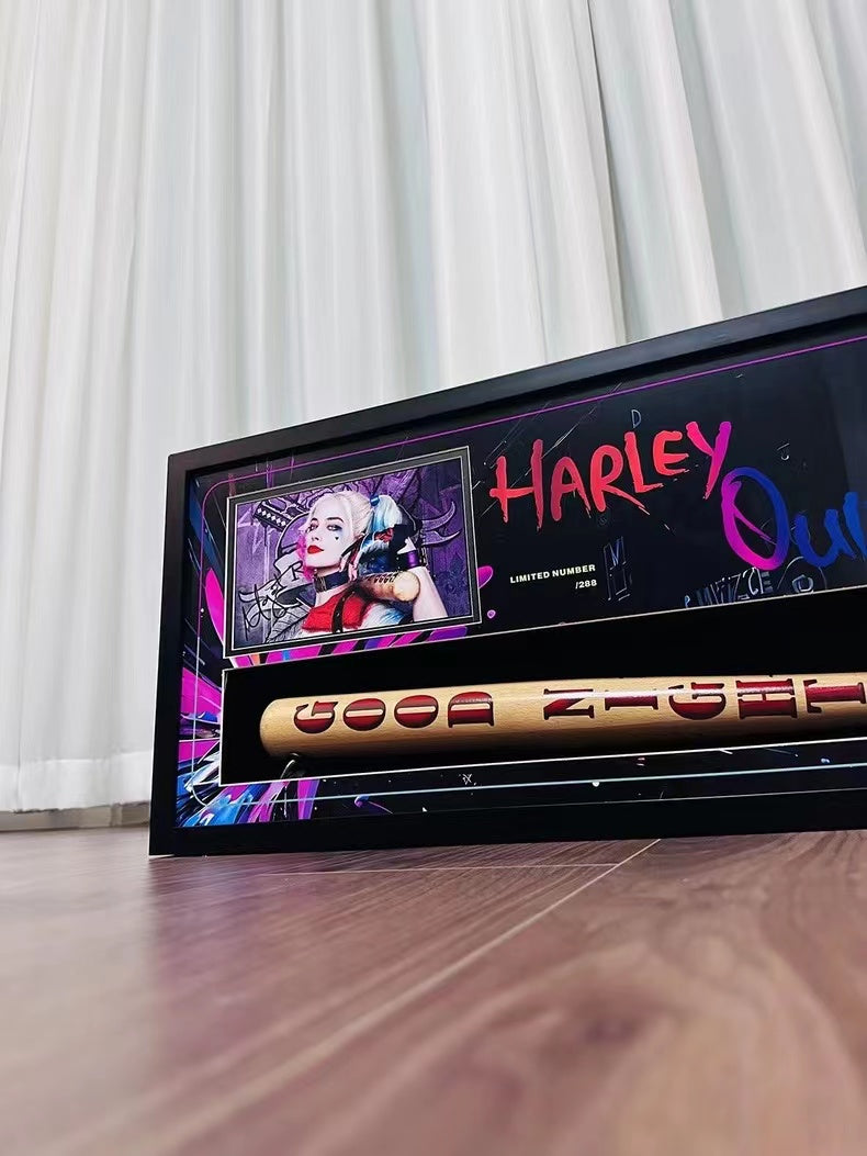 【Pre-sale】Decorative Painting of Harley Quinn Baseball Bat-Suicide Squad-Billion Birds Studio