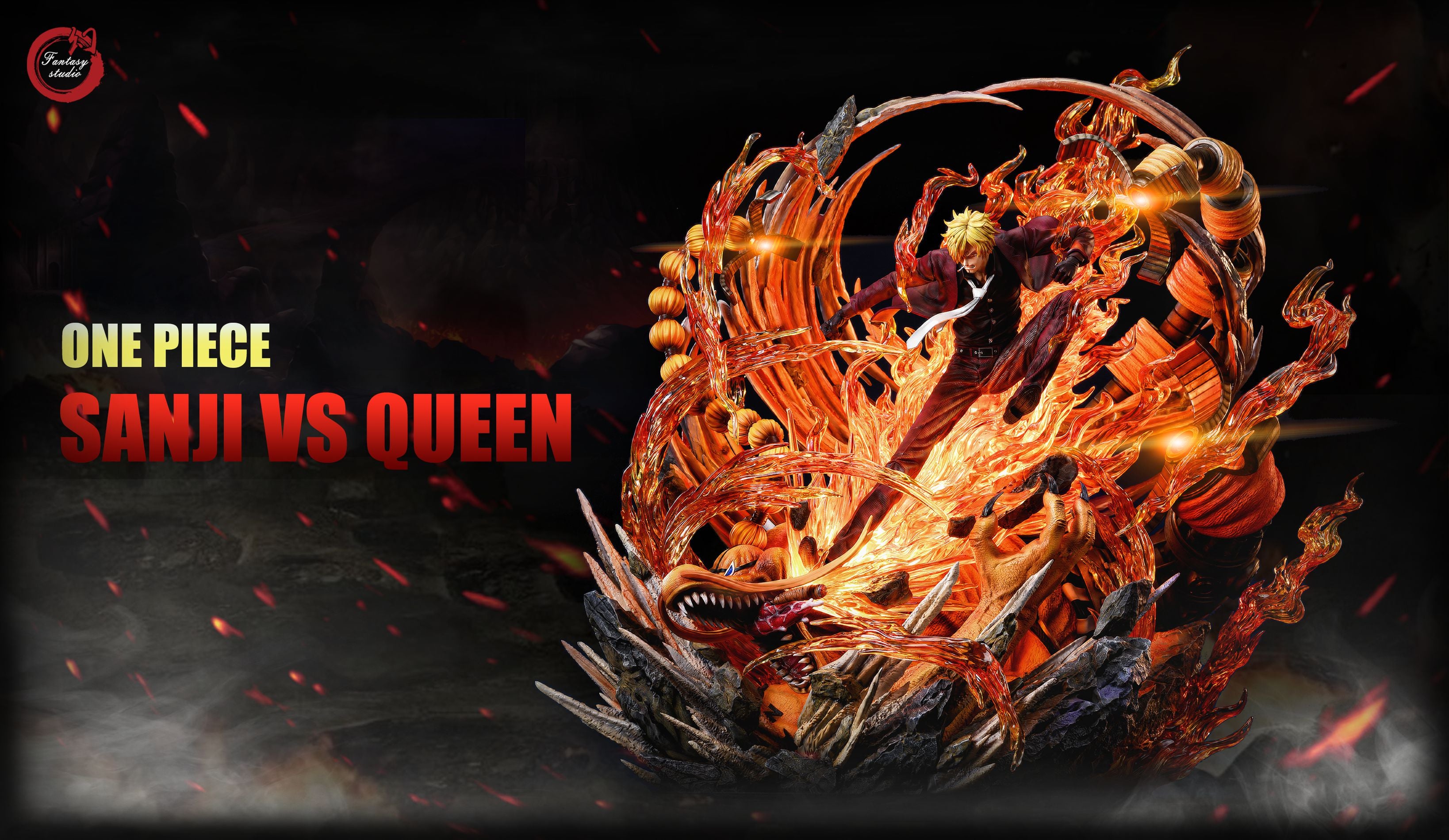 【Pre-sale】Sanji VS Queen-One piece-Fantasy Studio