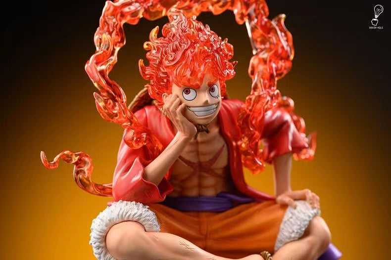 【In stock】Sitting Luffy-One Piece-Brain-Hole Studio