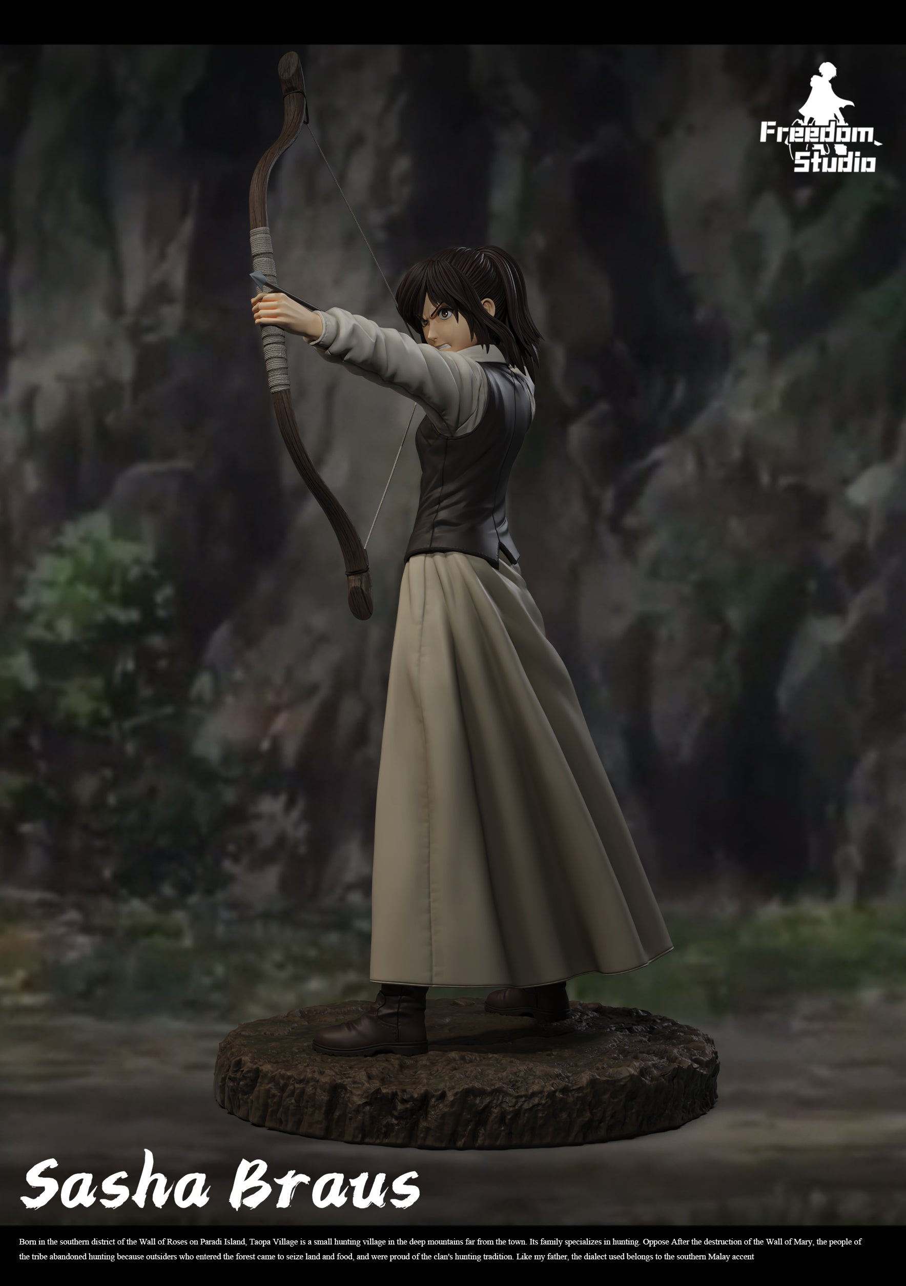 【Sold out】Sasha Braus-Attack on Titan-Freedom Studio