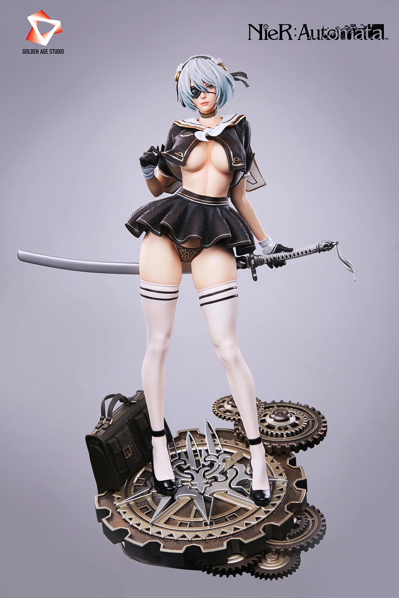 【Pre-sale】1/4 Scale YoRHa 2B-NieR:Automata-GOLDEN AGE Studio