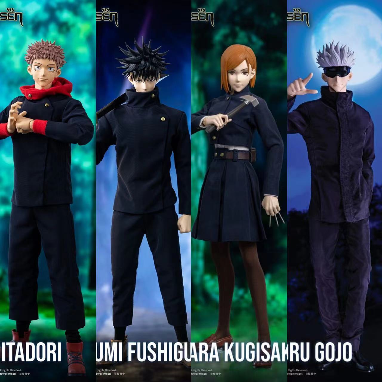 【Sold out】1/6 Scale Licensed Movable Tokyo Jujutsu High First Year & Gojo Satoru-THREEZERO