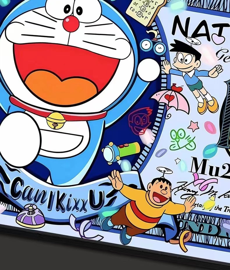 【In stock】Decorative Painting of Doraemon-Billion Birds Studio