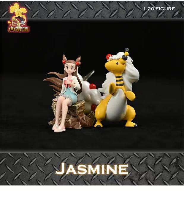 【Pre-sale】1/20 Scale Jasmine & Ampharos-Pokemon-DianCangGuan
