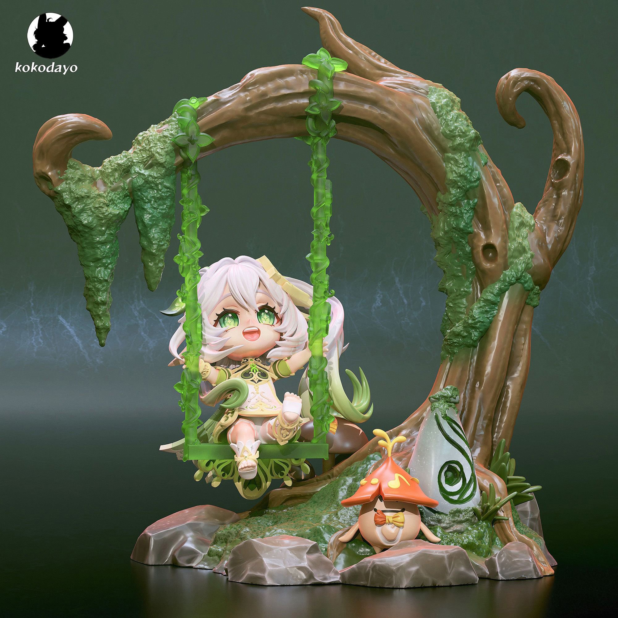 【Pre-sale】Nahida on the Cradle-Genshin Impact-koko dayo Studio