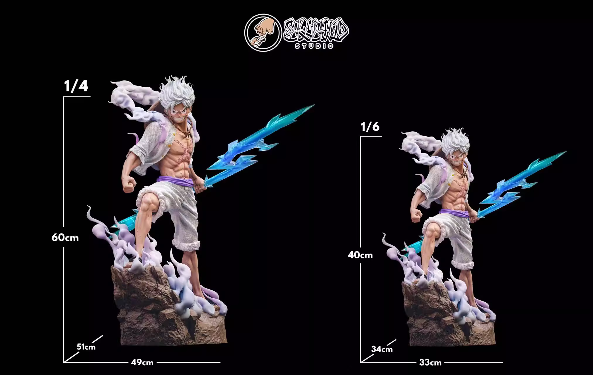 【Sold out】1/6 & 1/4 Scale Nika Luffy-One piece-Showhand Studio