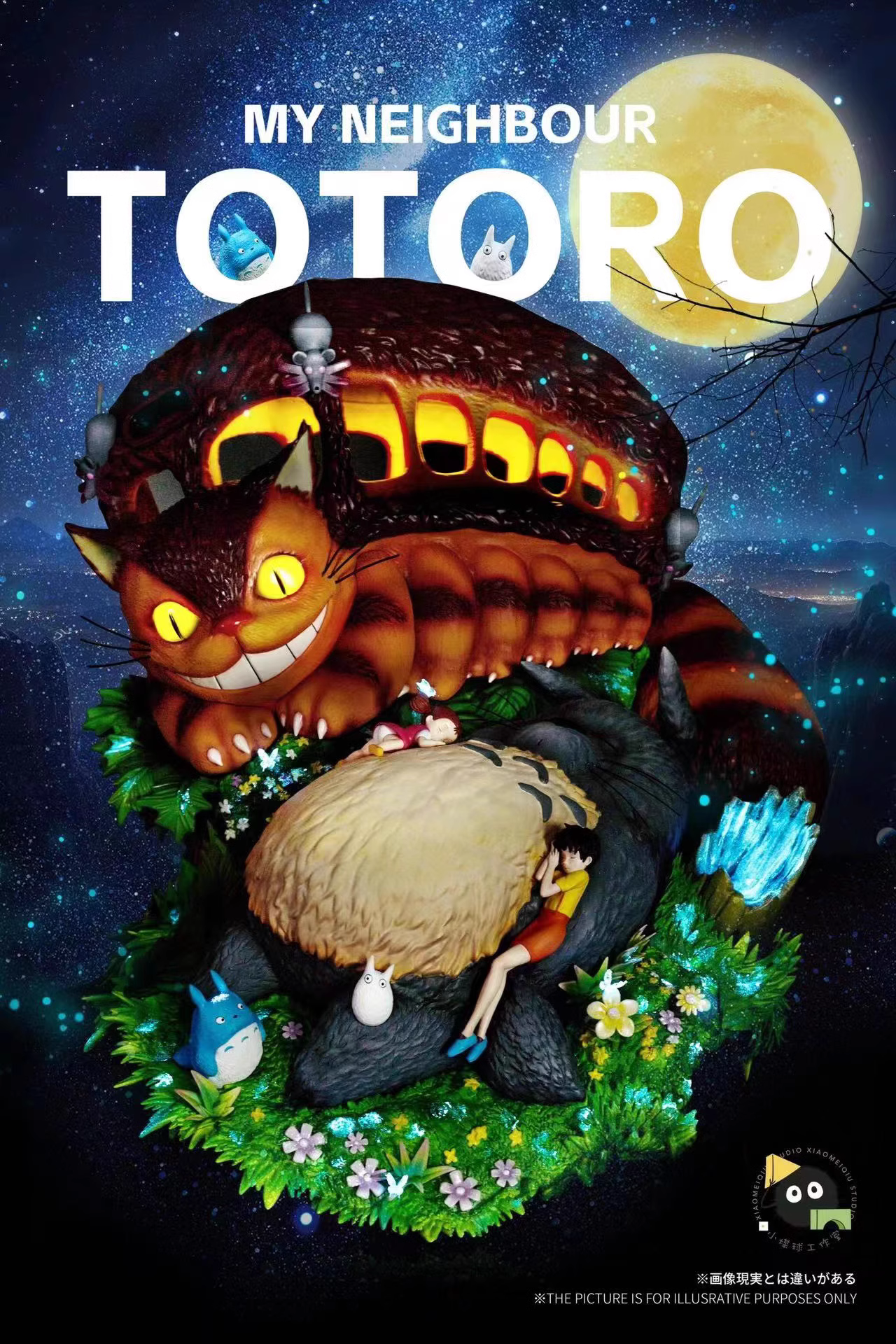 【Pre-sale】My Neighbour Totoro-Studio Ghibli-XiaoMeiQiu Studio