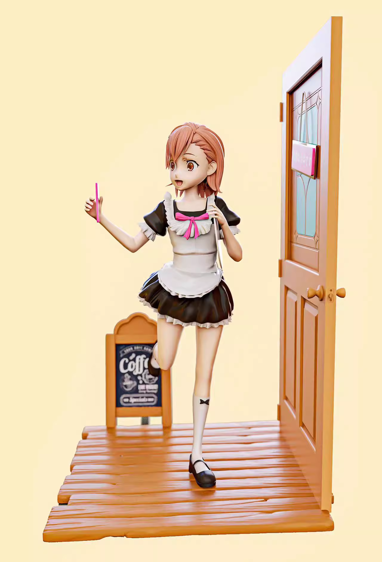 【Pre-sale】1/8 Scale Coffee Time Misaka Mikoto-とある魔術の禁書目録-CiYuanKuangXiang Studio