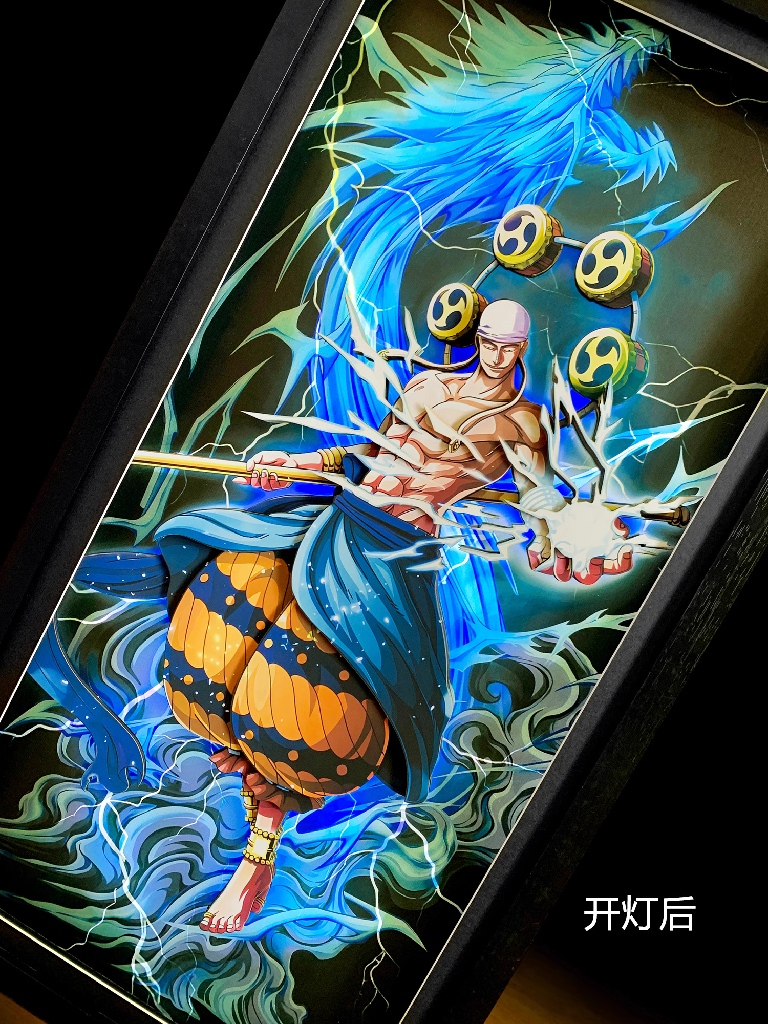 【In stock】Decorative Painting of Enel-One piece-Mystical Art Studio
