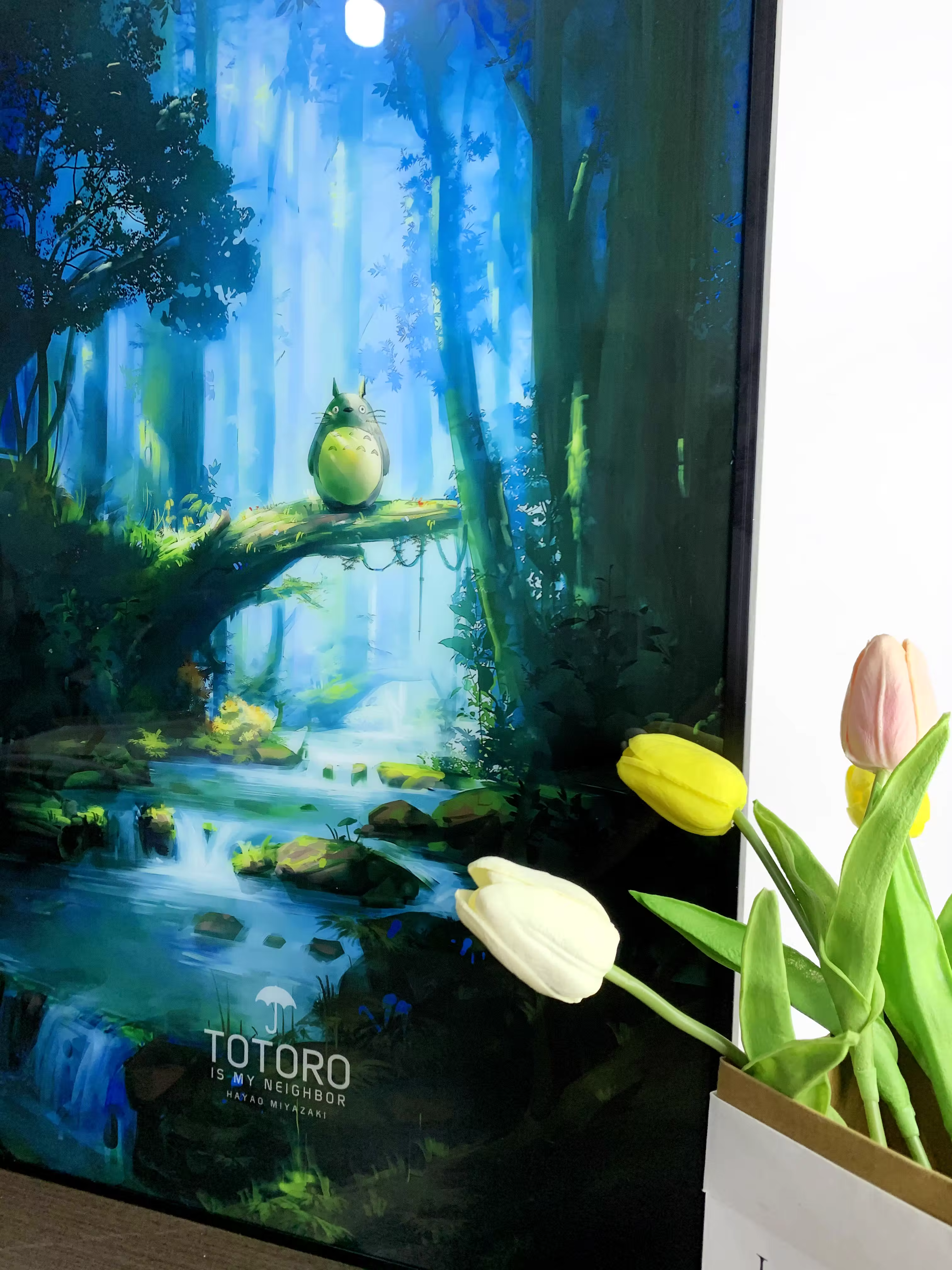 【In stock】Decorative Painting of My Neighbor Totoro-Studio Ghibli-momo Studio