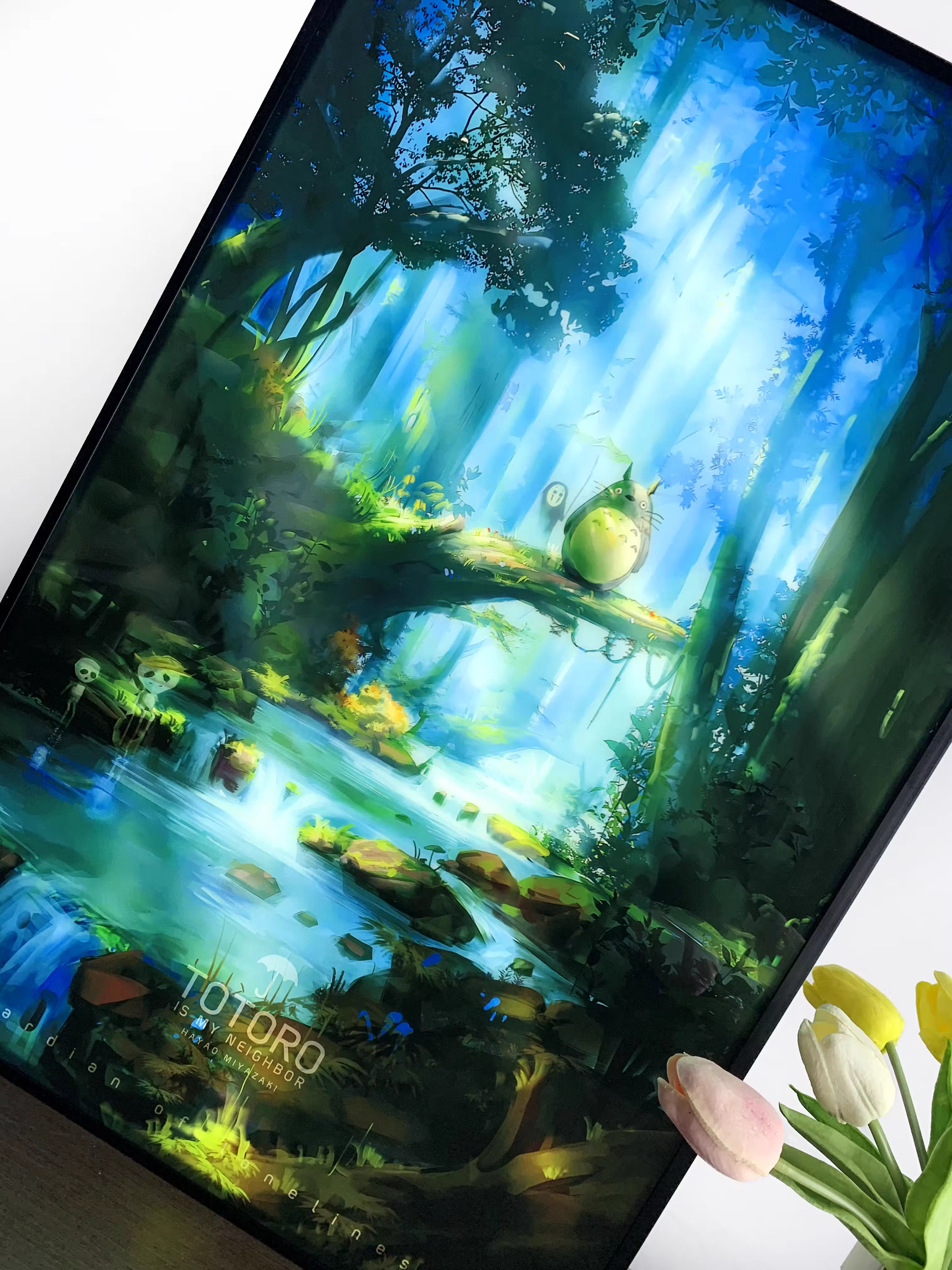 【In stock】Decorative Painting of My Neighbor Totoro-Studio Ghibli-momo Studio