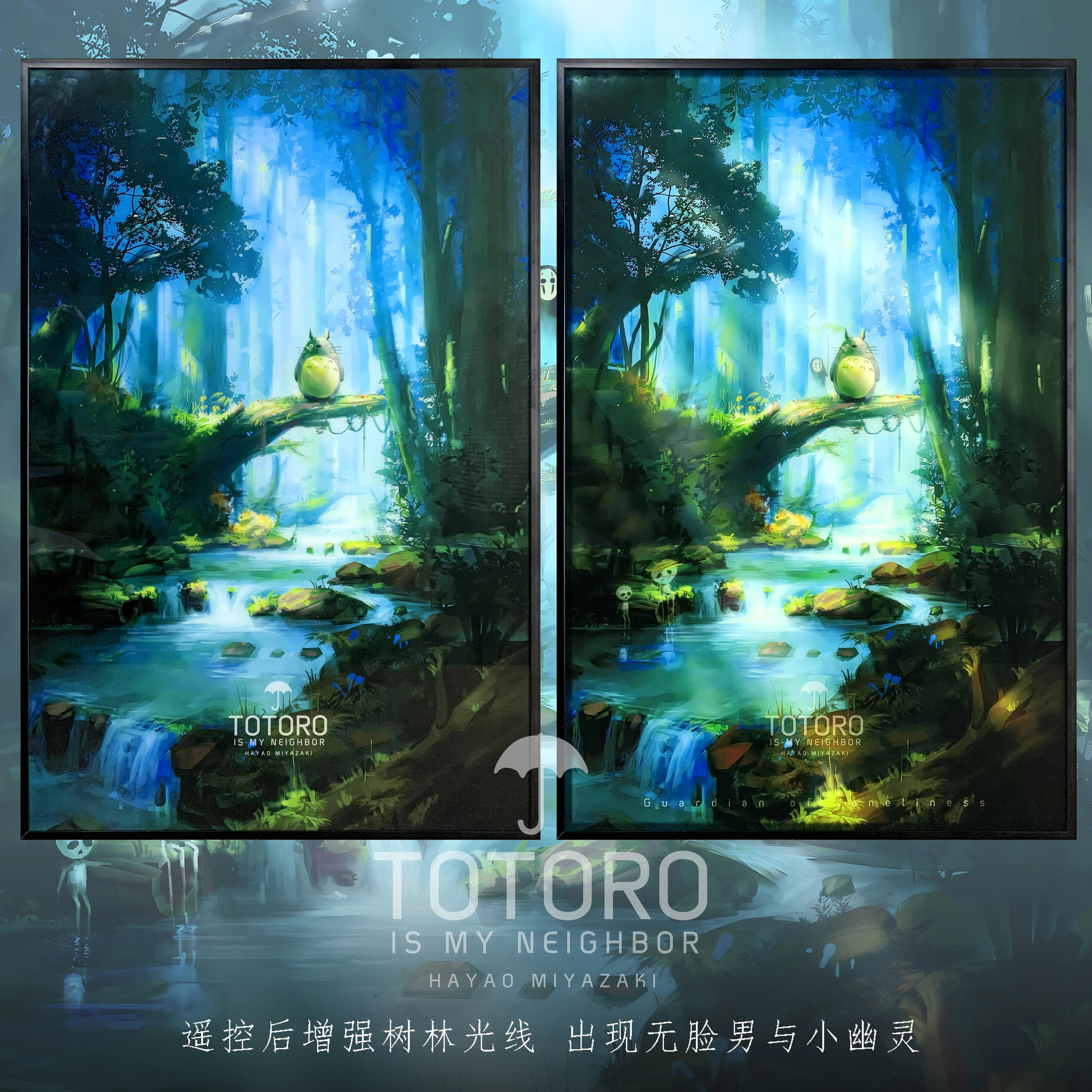 【In stock】Decorative Painting of My Neighbor Totoro-Studio Ghibli-momo Studio