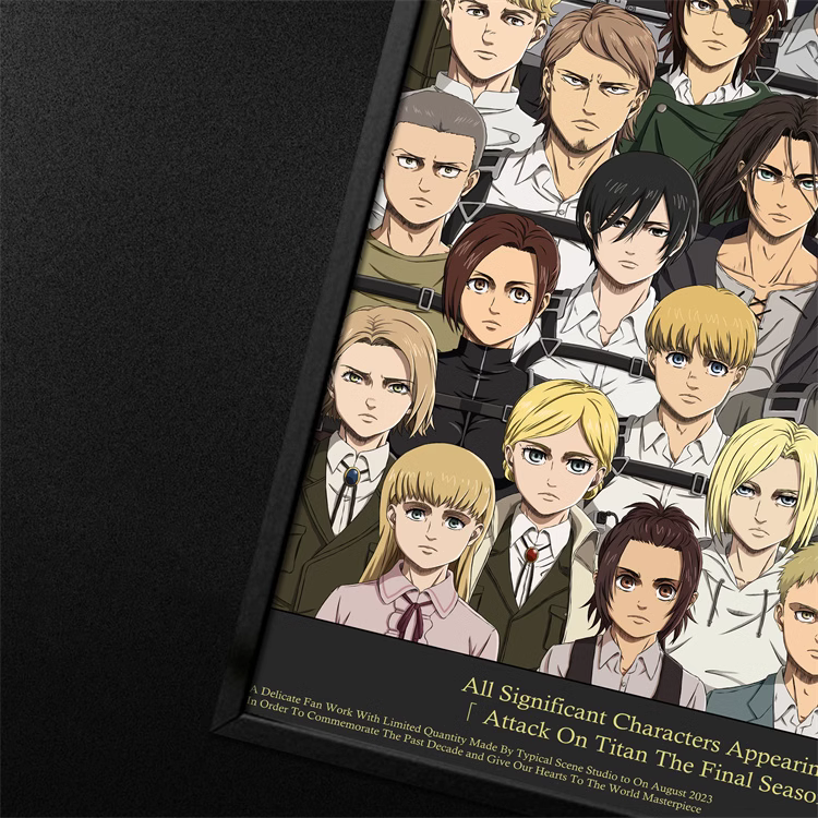 【Pre-sale】Decorative Painting of Characters of Attack on Titan-Typical Scene Studio