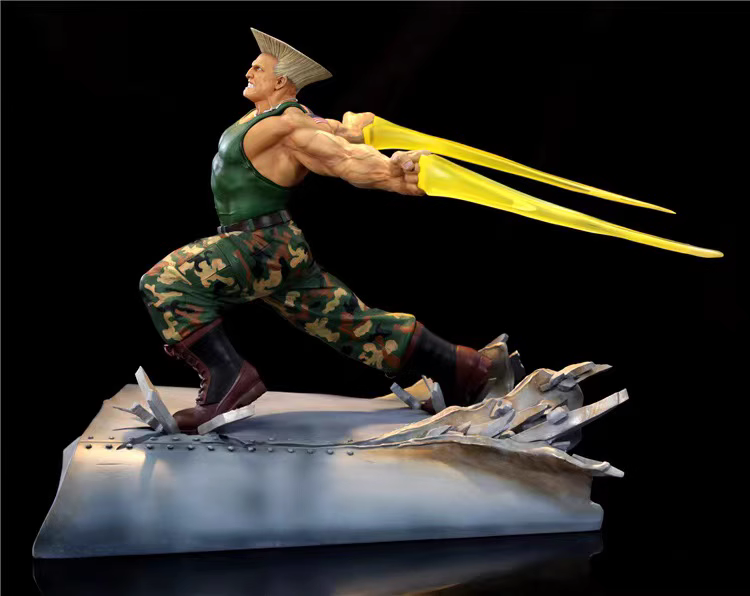 【In stock】1/6 Scale Guile VS Charlie Nash-Street Fighter-KINETIQUETTES Studio