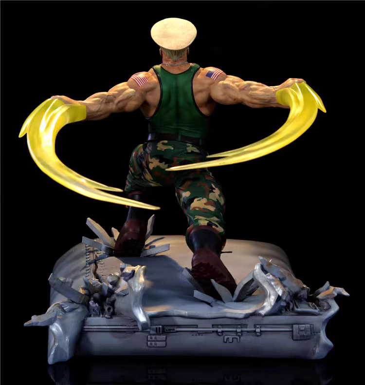【In stock】1/6 Scale Guile VS Charlie Nash-Street Fighter-KINETIQUETTES Studio
