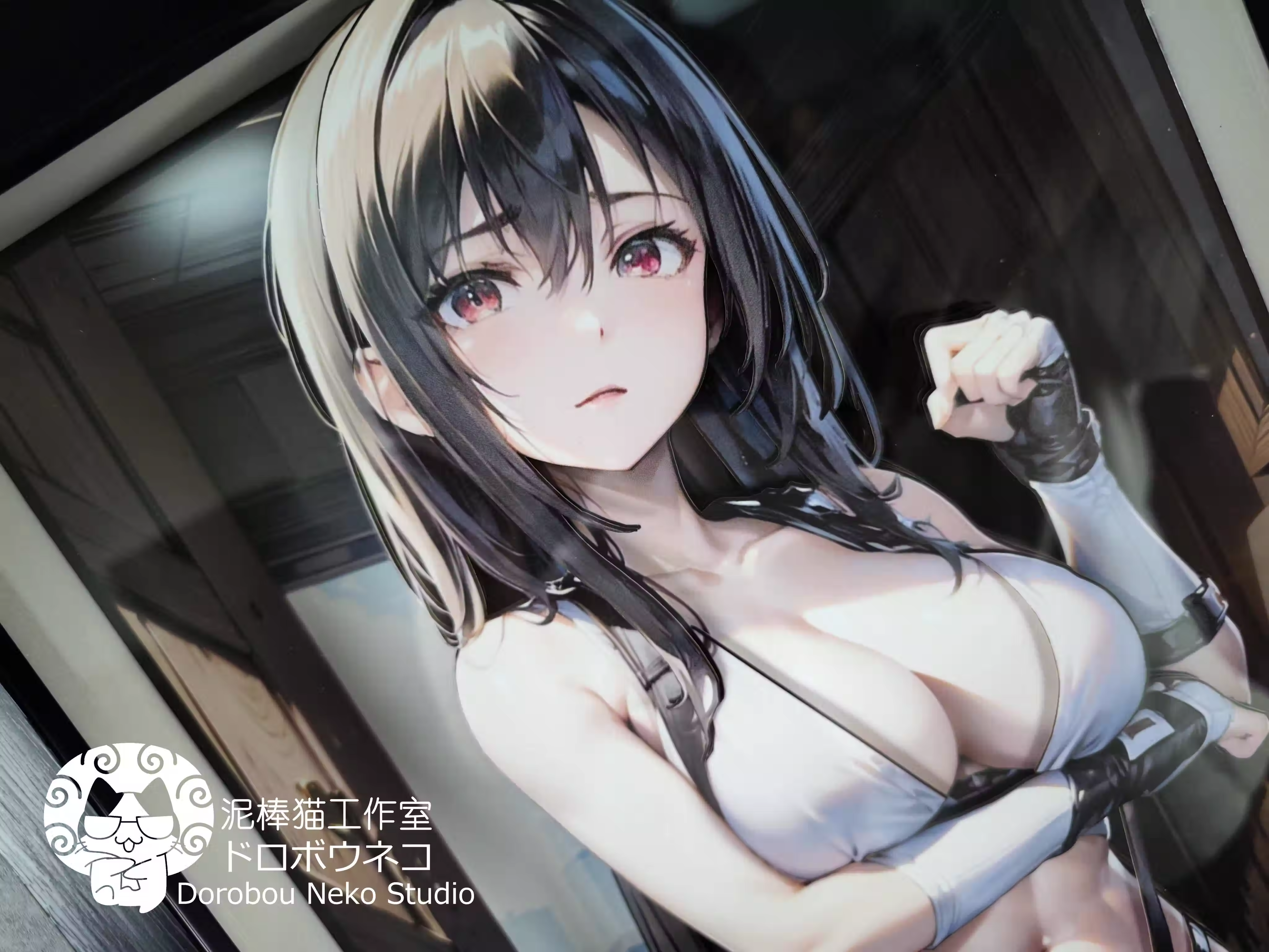 【In stock】DSMG-031 Decorative Painting of Tifa Lockhart-Final Fantasy-Dorobou Neko Studio