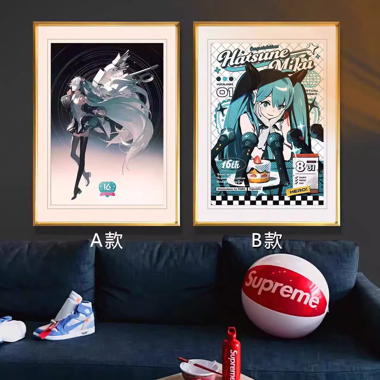 【In stock】Decorative Painting of 16th Birthday Hatsune Miku-Vocaloid-Billion Birds Studio