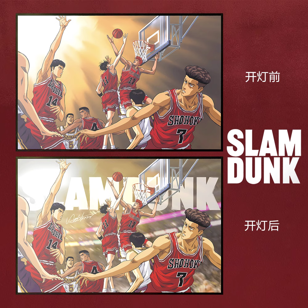 【In stock】Decorative Painting of Five Key Players from Shohoku-Slam Dunk-Mystical Art Studio