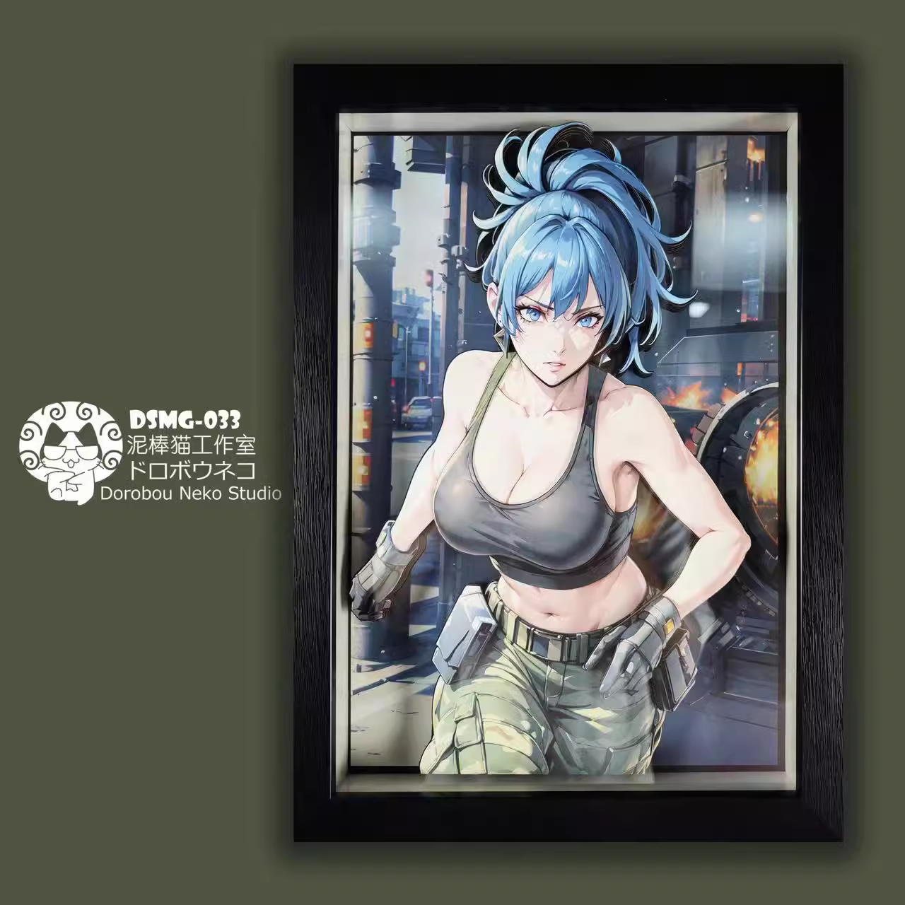 【In stock】DSMG-033 Decorative Painting of Leona Heidern-THEKINGOFFIGHTERS-Dorobou Neko Studio