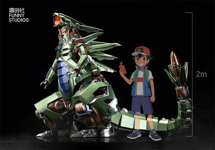 【Pre-sale】1/1 & 1/8 Scale Mechanical Tyranitar-Pokemon-Funny Studios