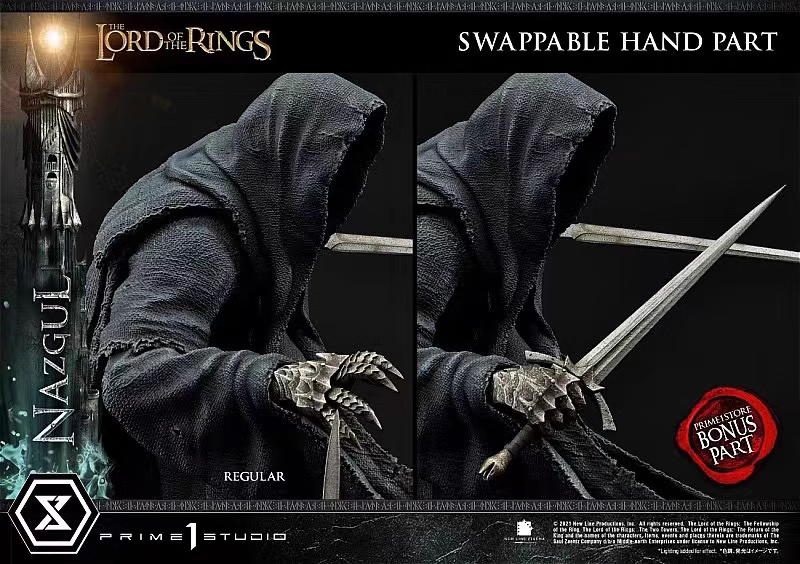 【In stock】1/4 Scale Collection Version PMLOTR 08S NAZGUL Ringwraith-The Lord of the Rings-Prime 1 Studio