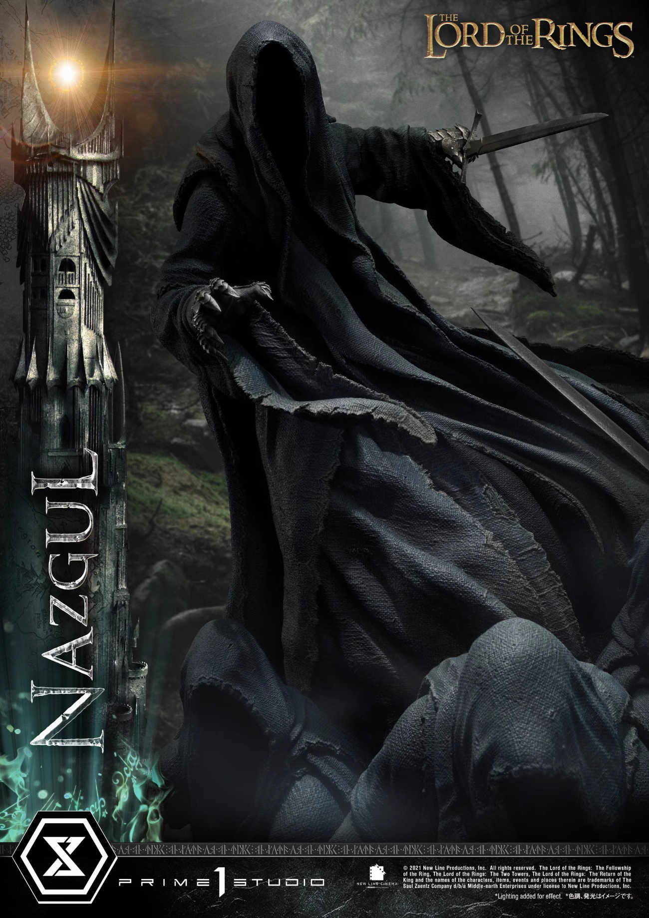 【In stock】1/4 Scale Collection Version PMLOTR 08S NAZGUL Ringwraith-The Lord of the Rings-Prime 1 Studio