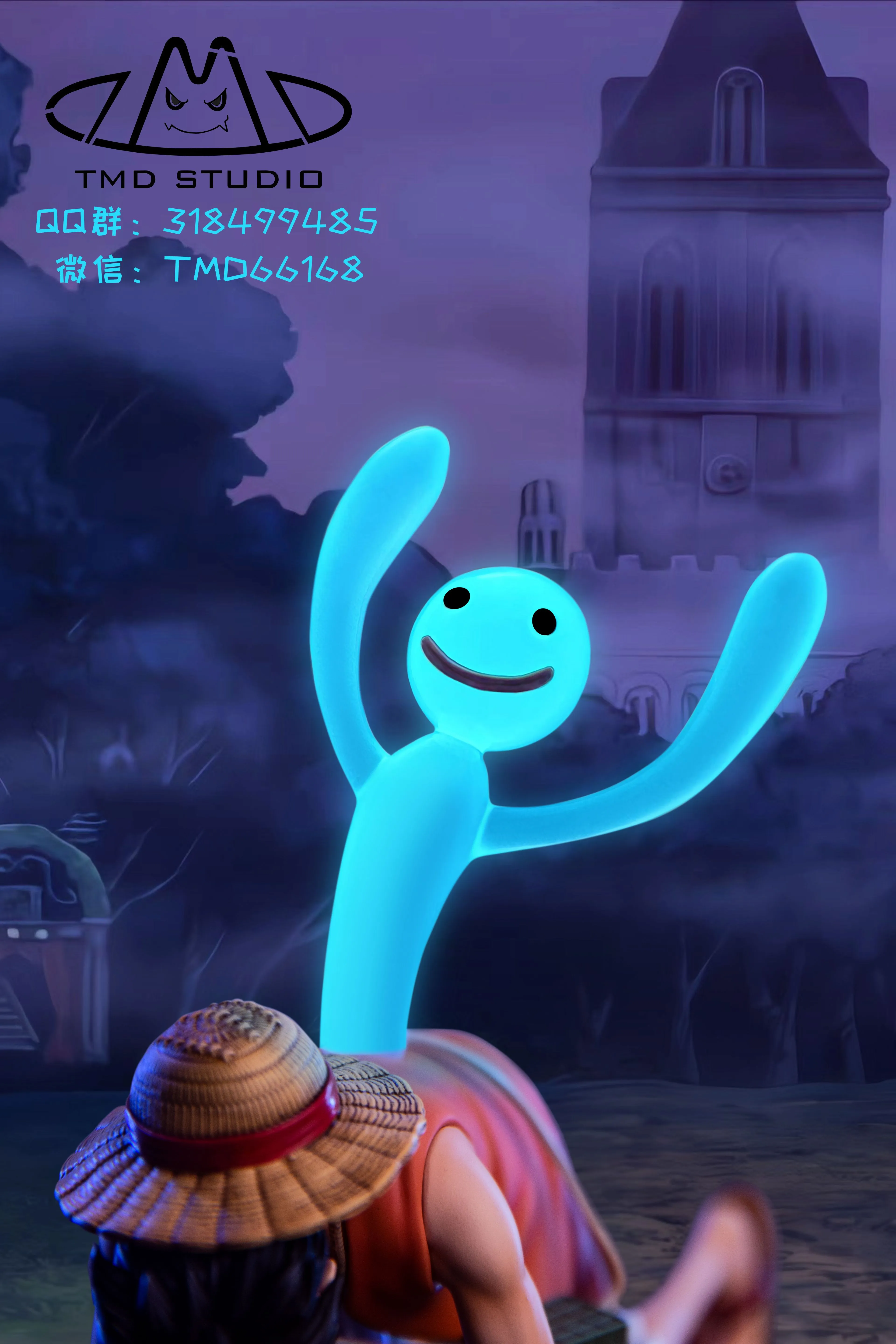 【Pre-sale】Negative Luffy-One piece-TMD Studio